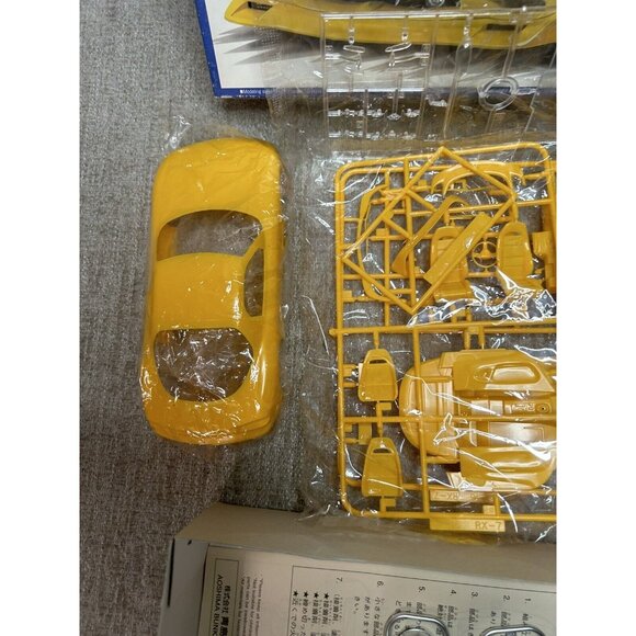 Aoshima Street Gear RX-7 FD3S Model Kit 1:24 Scale Open Box #020791 - Picture 6 of 11